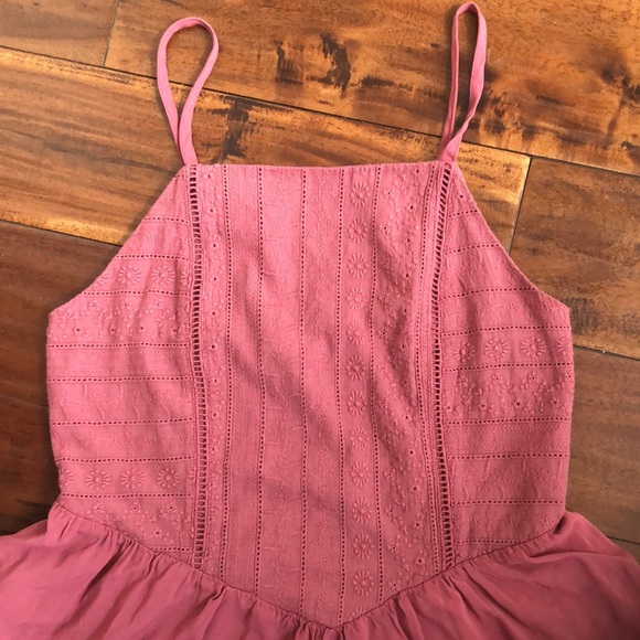 Wild Fable | Women's Grape Purple Sleeveless Tiered Skater Dress - Picture 6 of 9